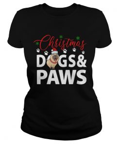 Christmas DogsPaws  Classic Ladies