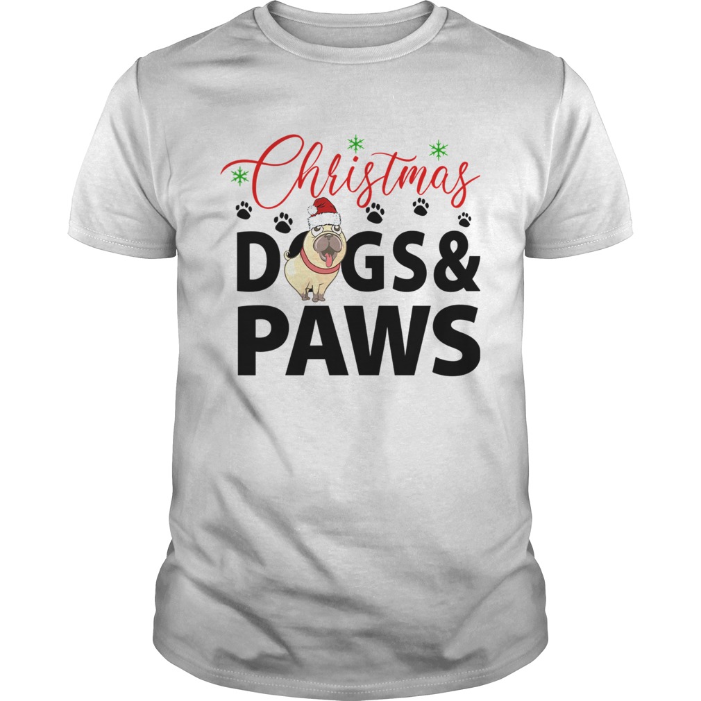 Christmas DogsPaws shirt