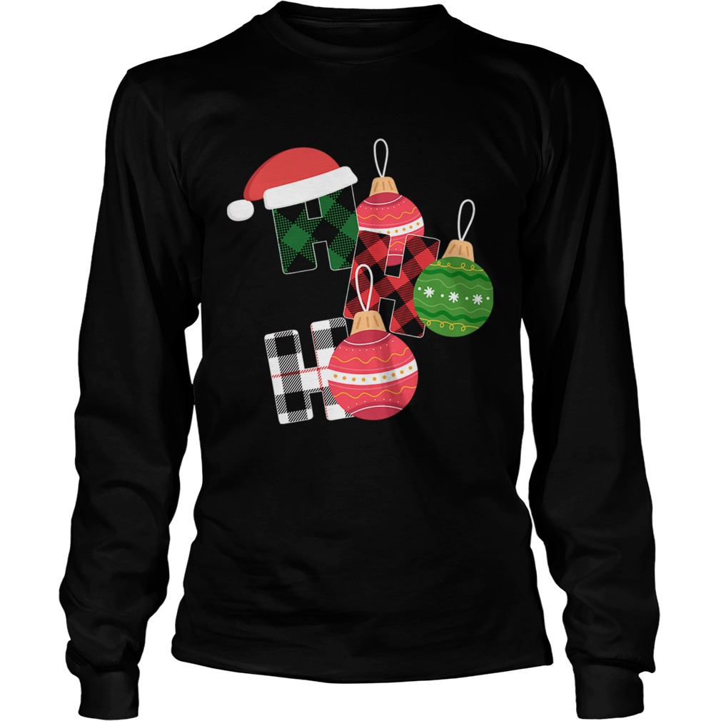 Christmas Ho Ho Ho LongSleeve