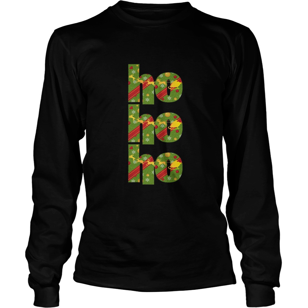 Christmas Ho Ho Ho LongSleeve