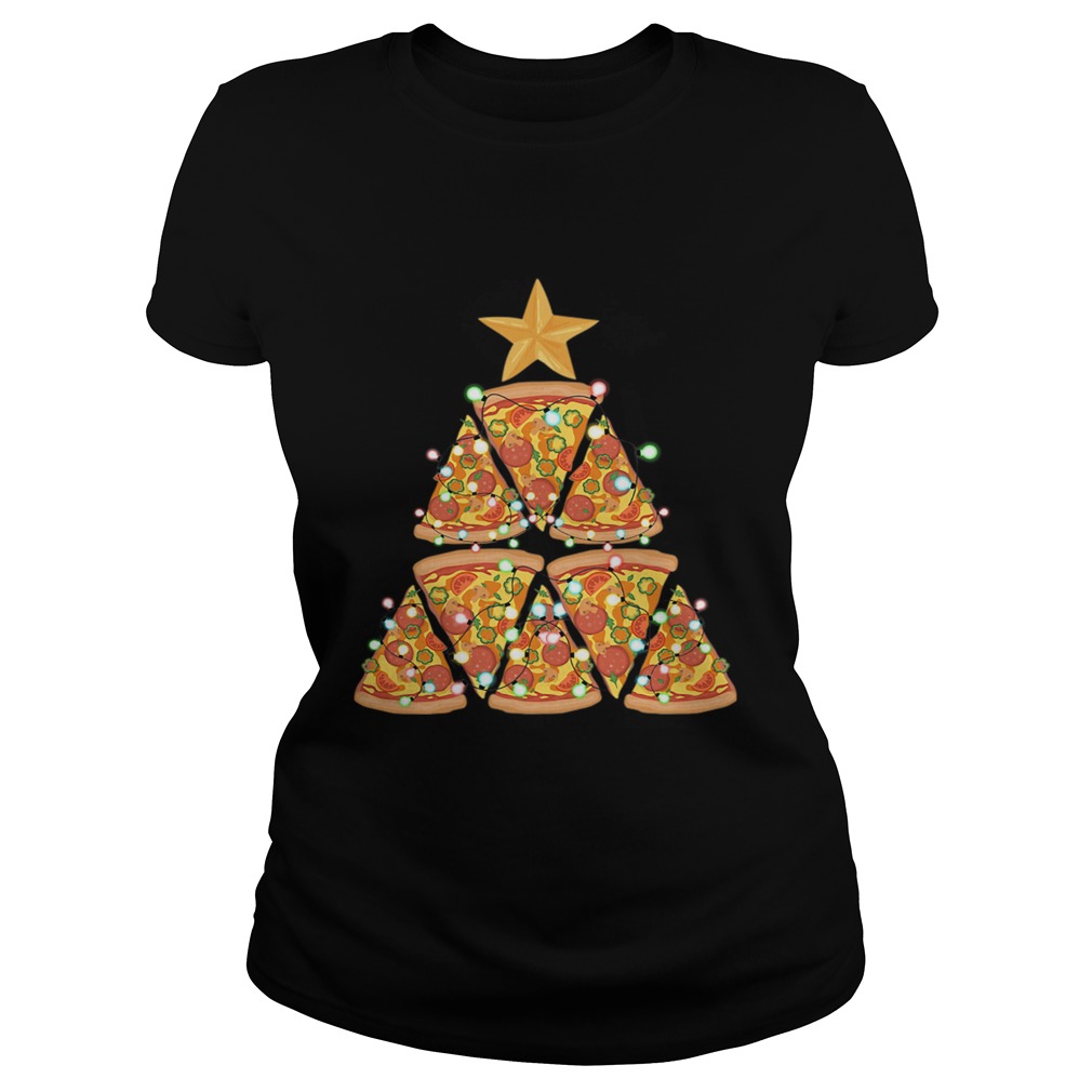 Christmas Tree Pizza Classic Ladies