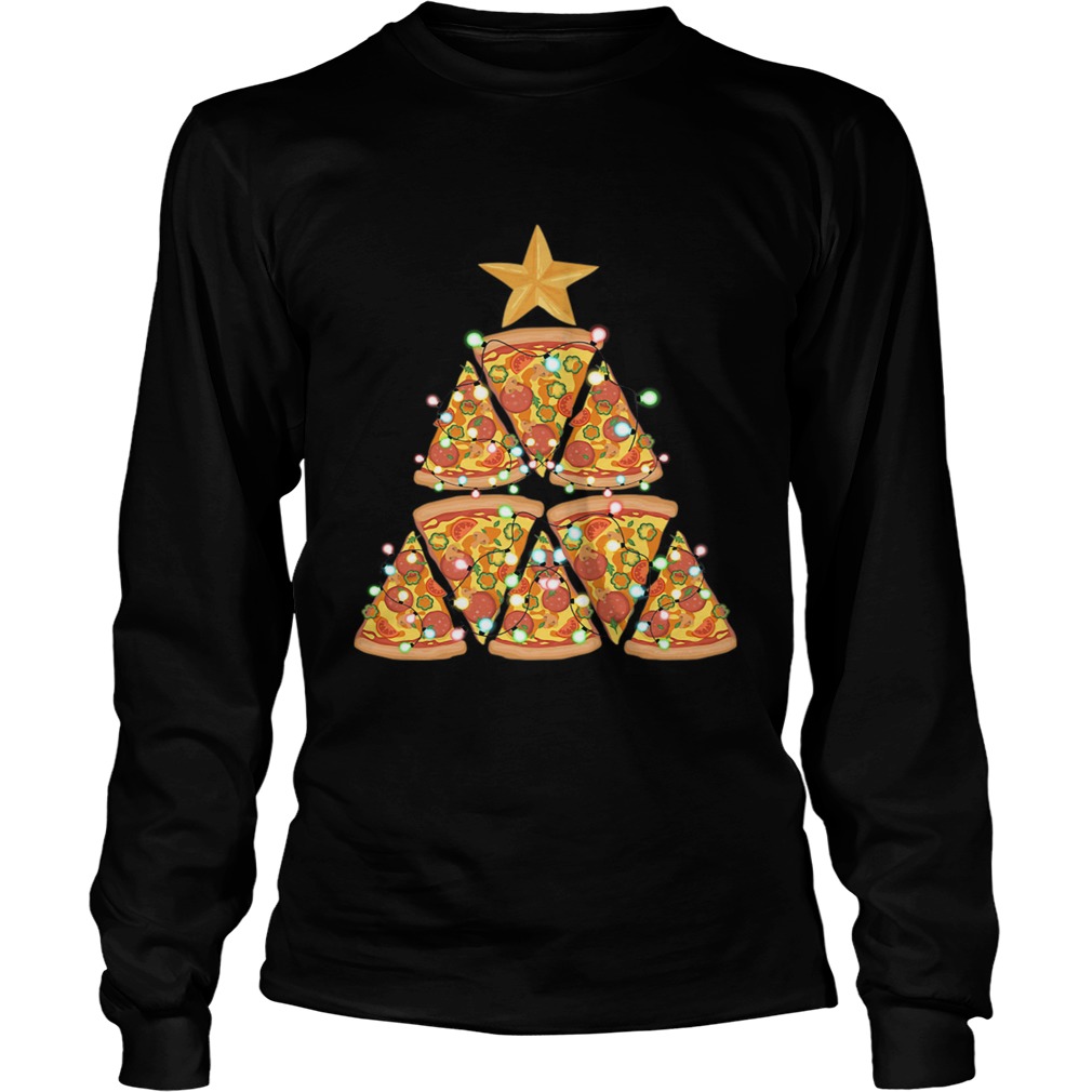 Christmas Tree Pizza LongSleeve