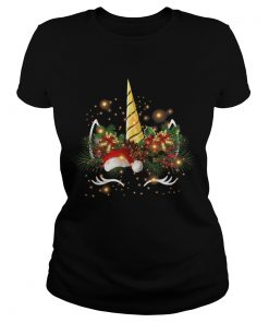 Christmas Unicorn  Classic Ladies