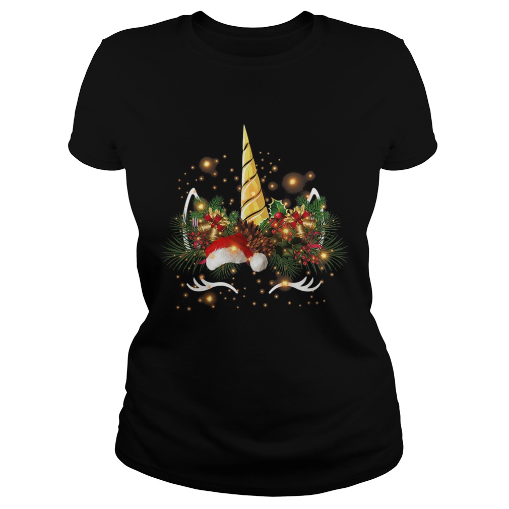 Christmas Unicorn Classic Ladies