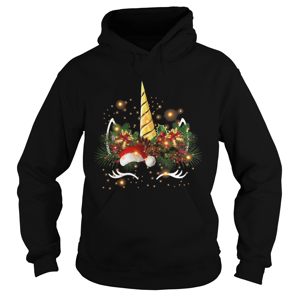 Christmas Unicorn Hoodie