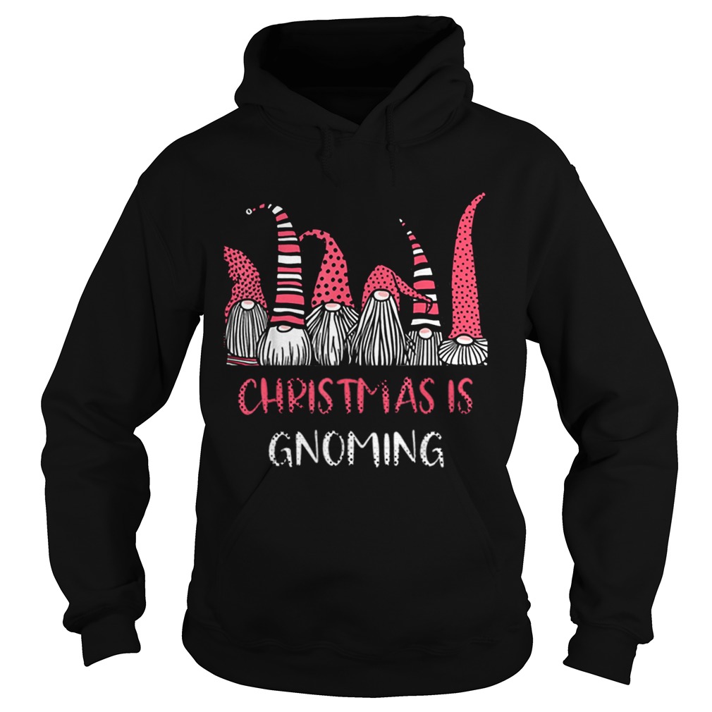 Christmas is Gnoming God Jul Gnome Tomte Xmas Santa Hoodie