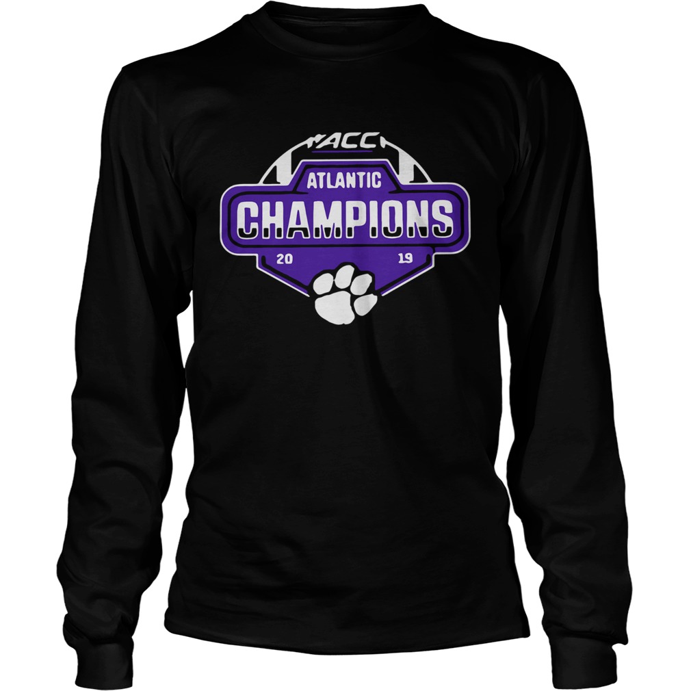 Clemson Acc Atlantic Champions 2019 LongSleeve