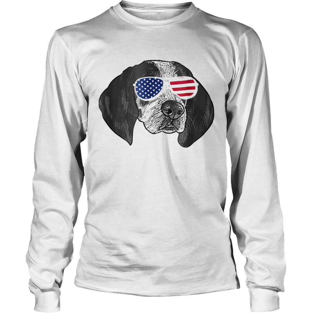 Coonhound American glasses LongSleeve