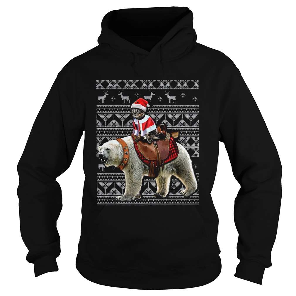 Crazy Cat Lady Ugly Christmas Hoodie