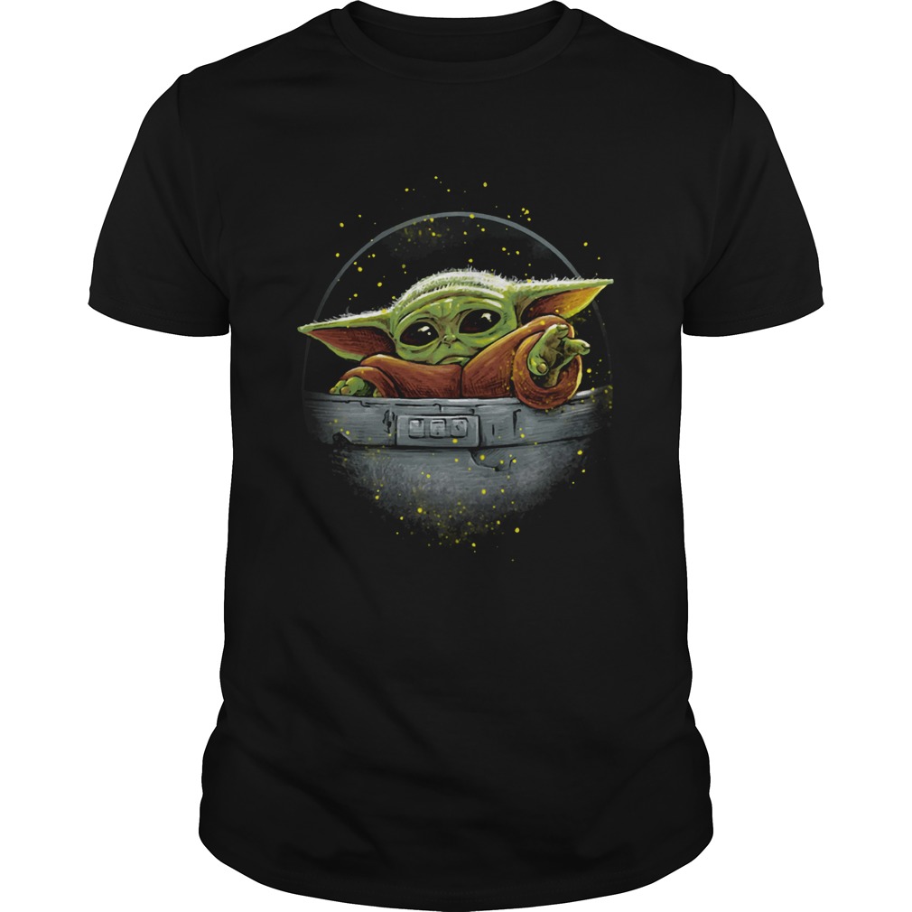 Cute Force Mandalorian Baby Yoda shirt