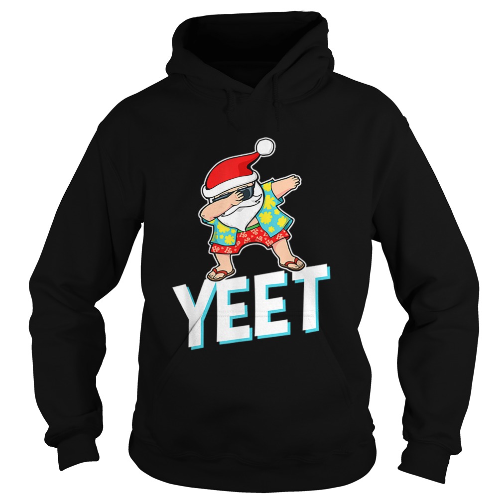 Dab Santa Hawaiian Christmas Yeet Hoodie