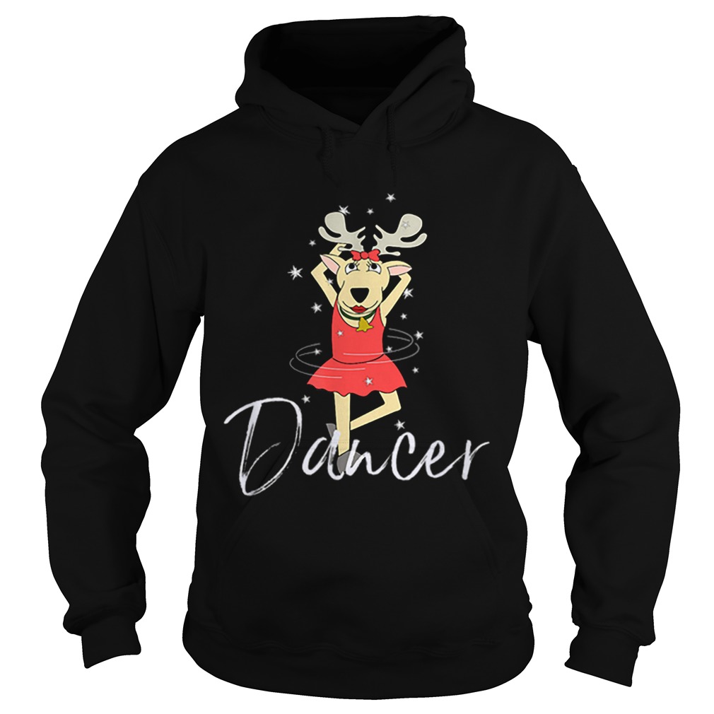 Dancer Cute Reindeer Funny Christmas Group Set Hoodie