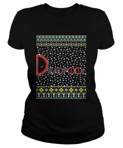 Deadpool Logo Ugly Christmas  Classic Ladies