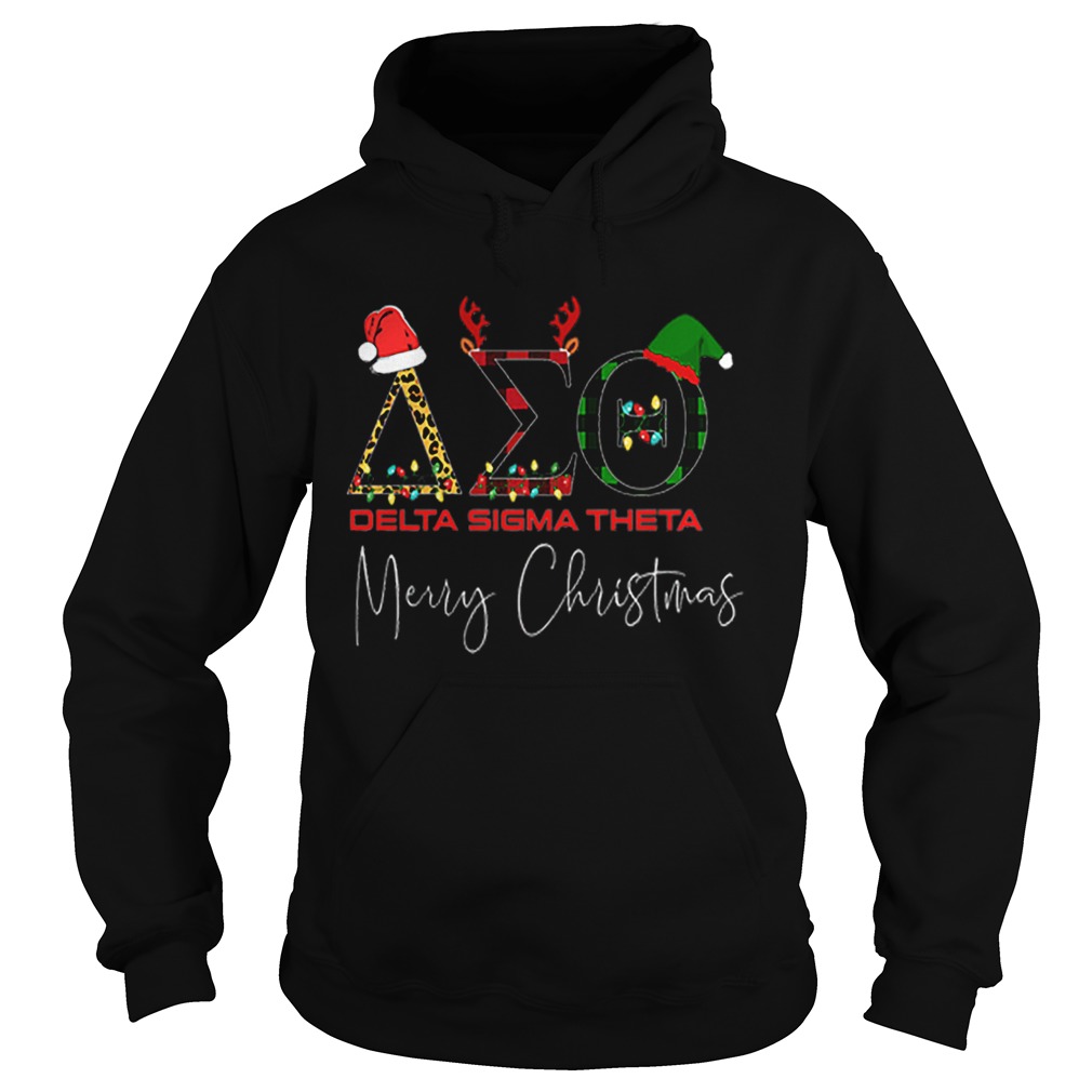 Delta Sigma Theta Merry Christmas Hoodie