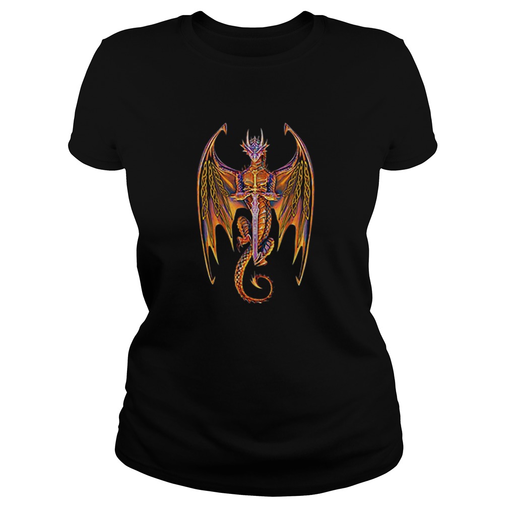 Dragon norse mythology sword Classic Ladies