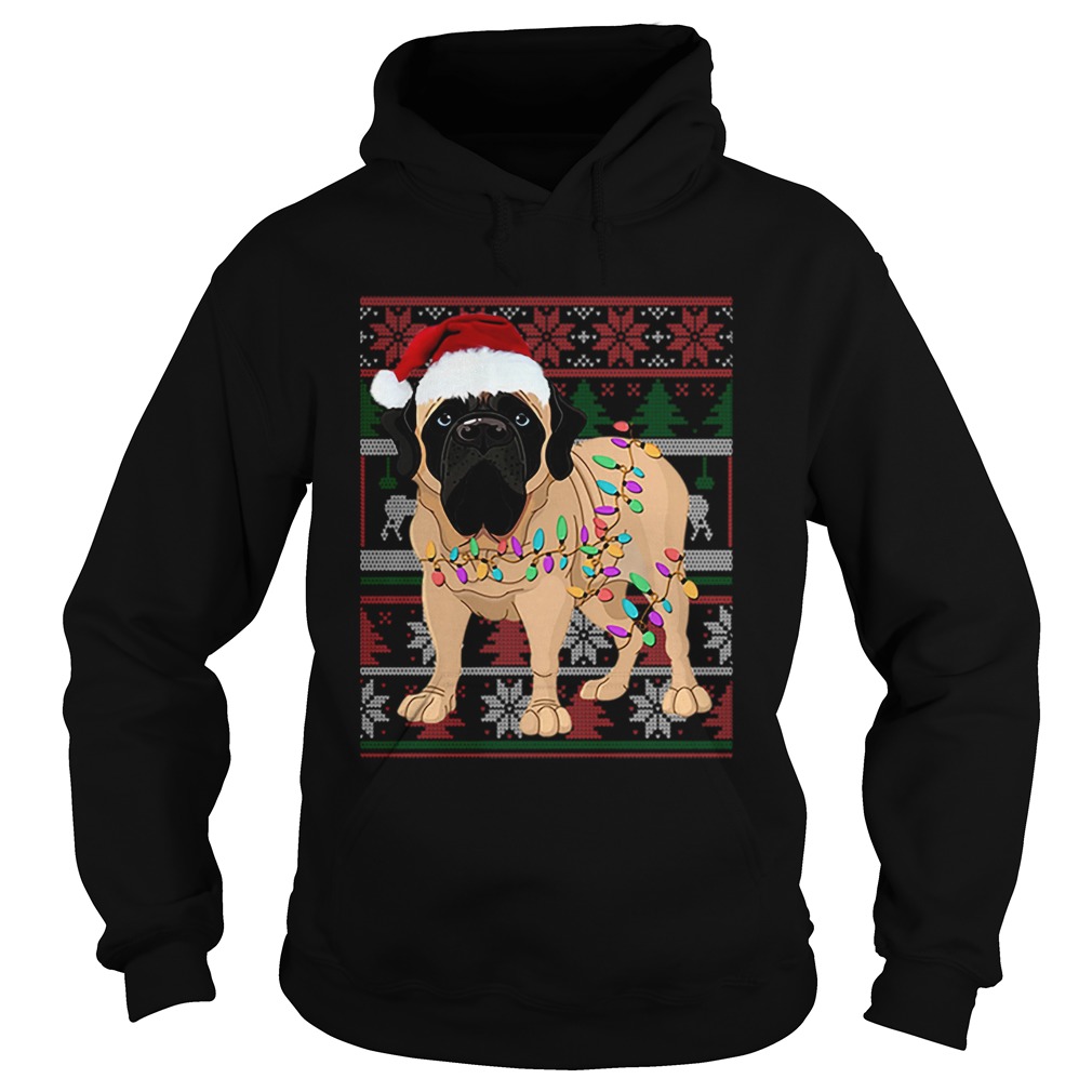 English Mastiff Ugly Christmas Hoodie