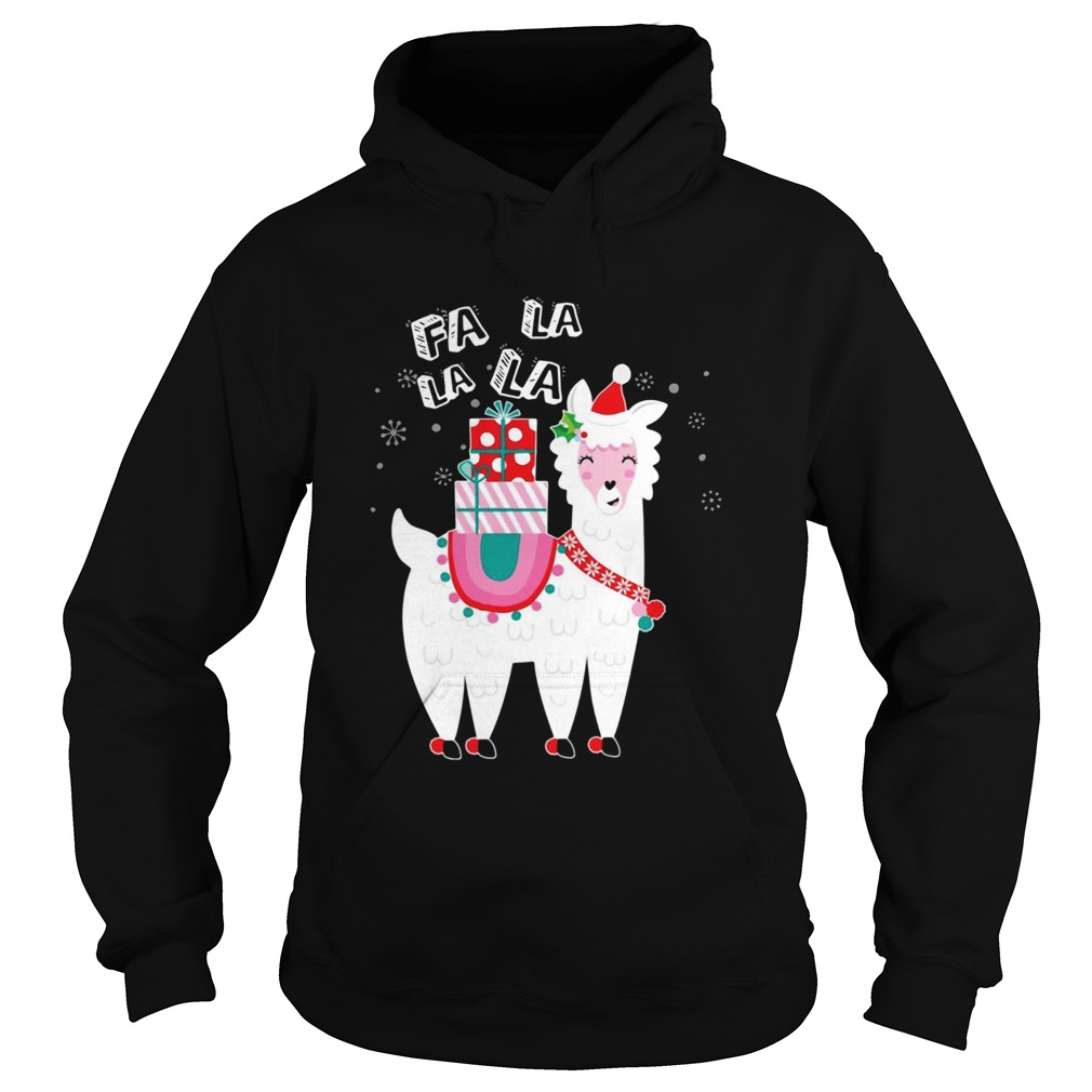 Fa La La La Lamp Funny Christmas Hoodie