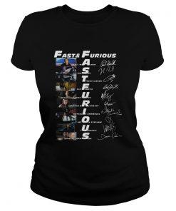 Fast and Furious Paul Walker Vin Diesel Tyrese Gibson signature  Classic Ladies