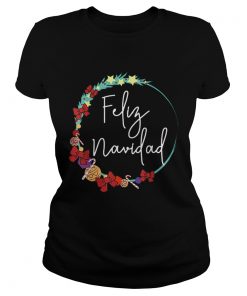 Feliz Navidad BowsCandy Cane Christmas Reef  Classic Ladies