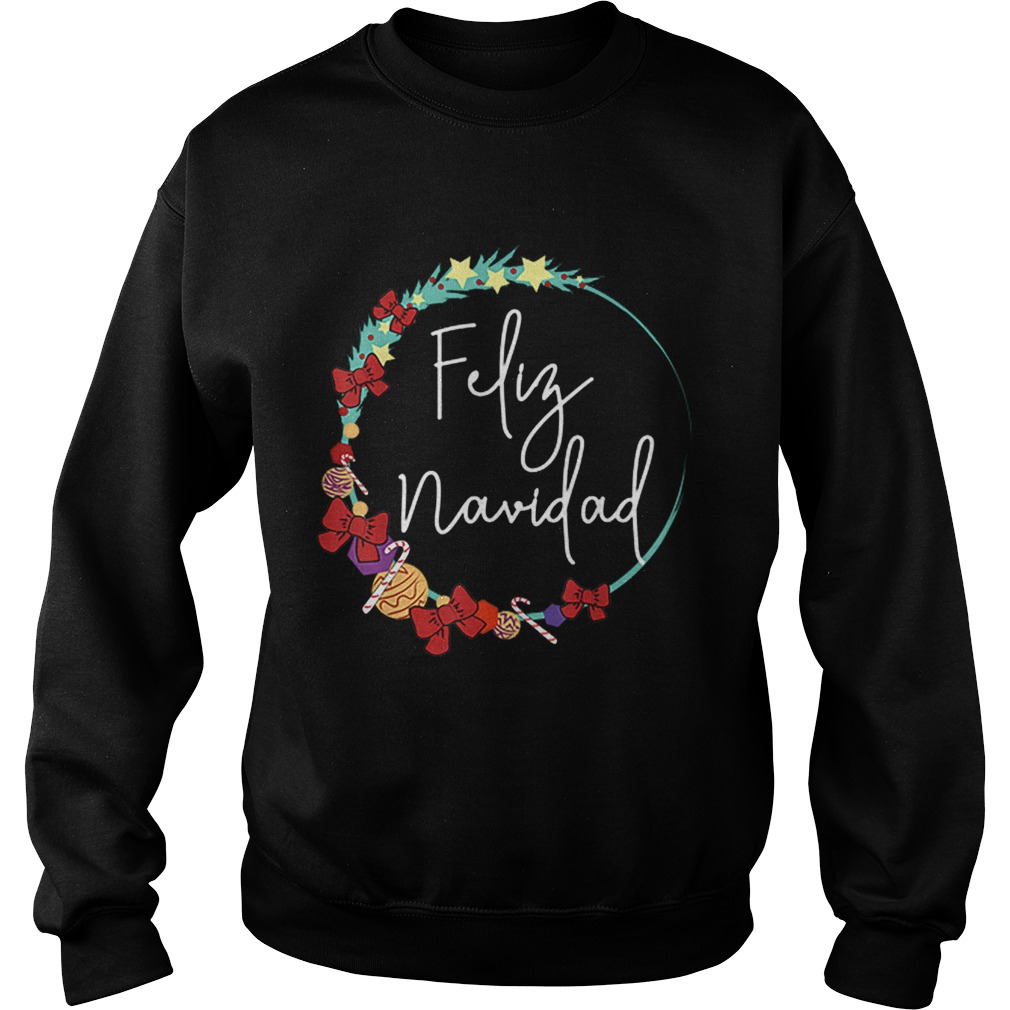 Feliz Navidad BowsCandy Cane Christmas Reef Sweatshirt