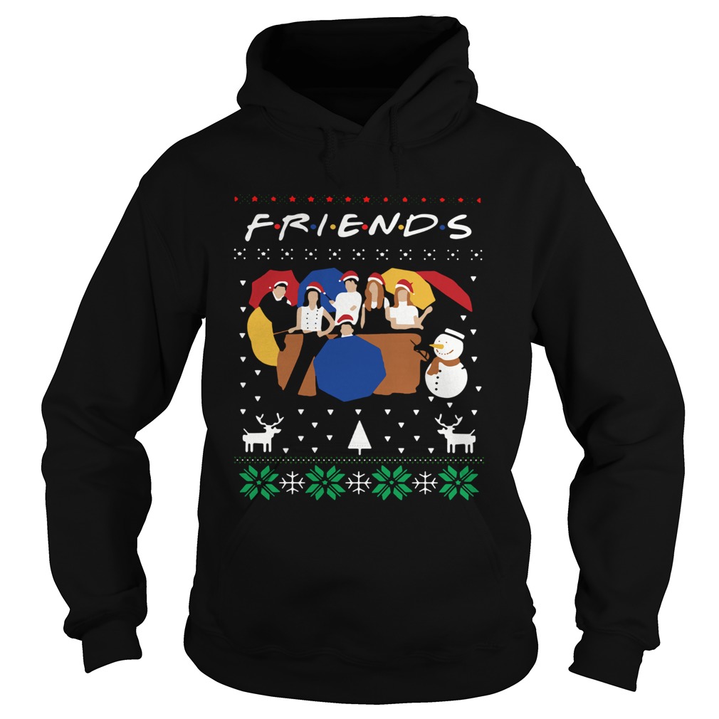 Friends TV Show Ugly Christmas Hoodie