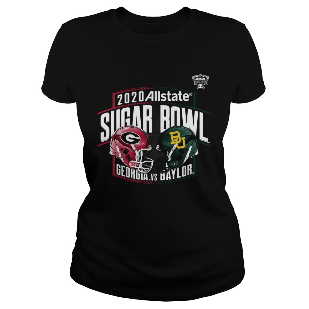 Georgia Bulldogs vs Baylor Bears Fanatics Branded 2020 Sugar Bowl Matchup Classic Ladies