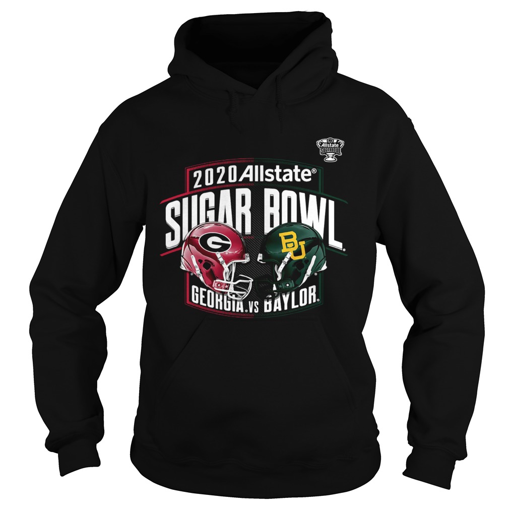 Georgia Bulldogs vs Baylor Bears Fanatics Branded 2020 Sugar Bowl Matchup Hoodie