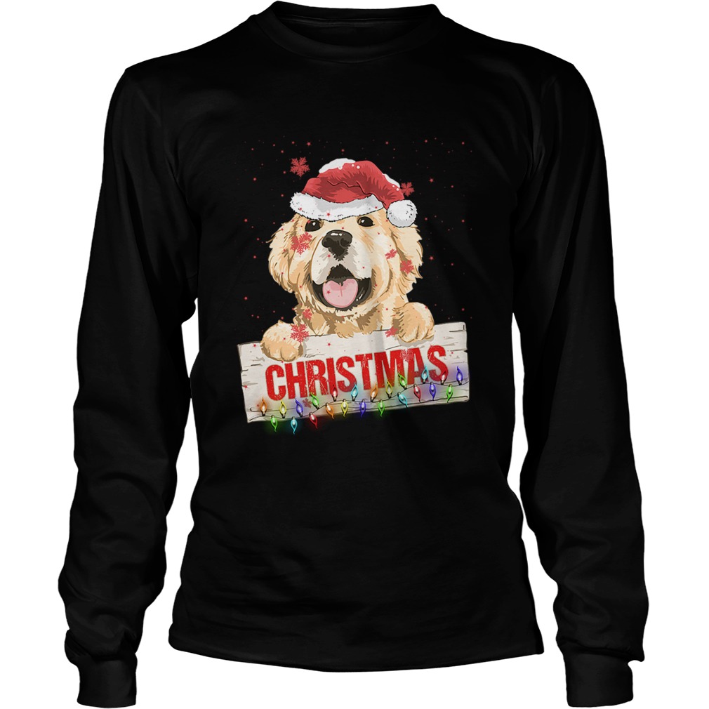 Golden Dog Christmas LongSleeve