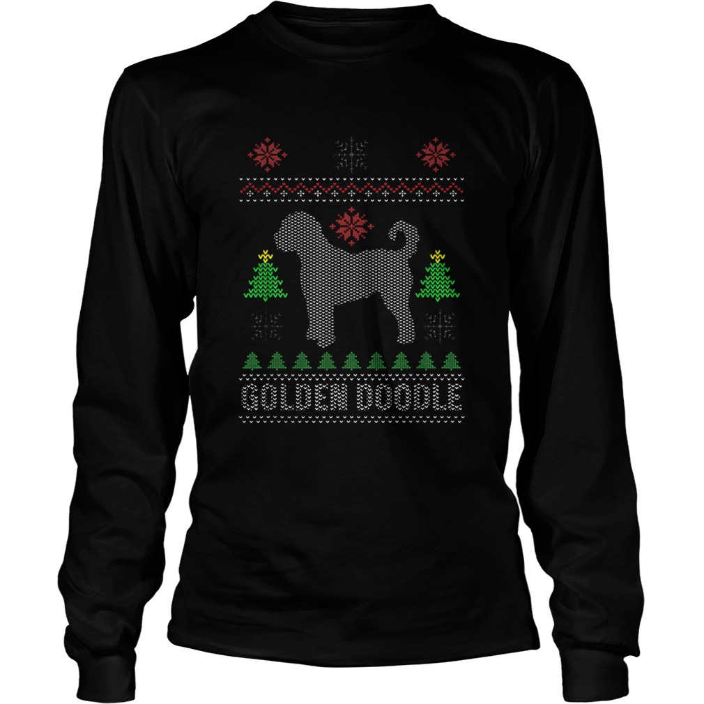 Golden Doodle Ugly Christmas LongSleeve