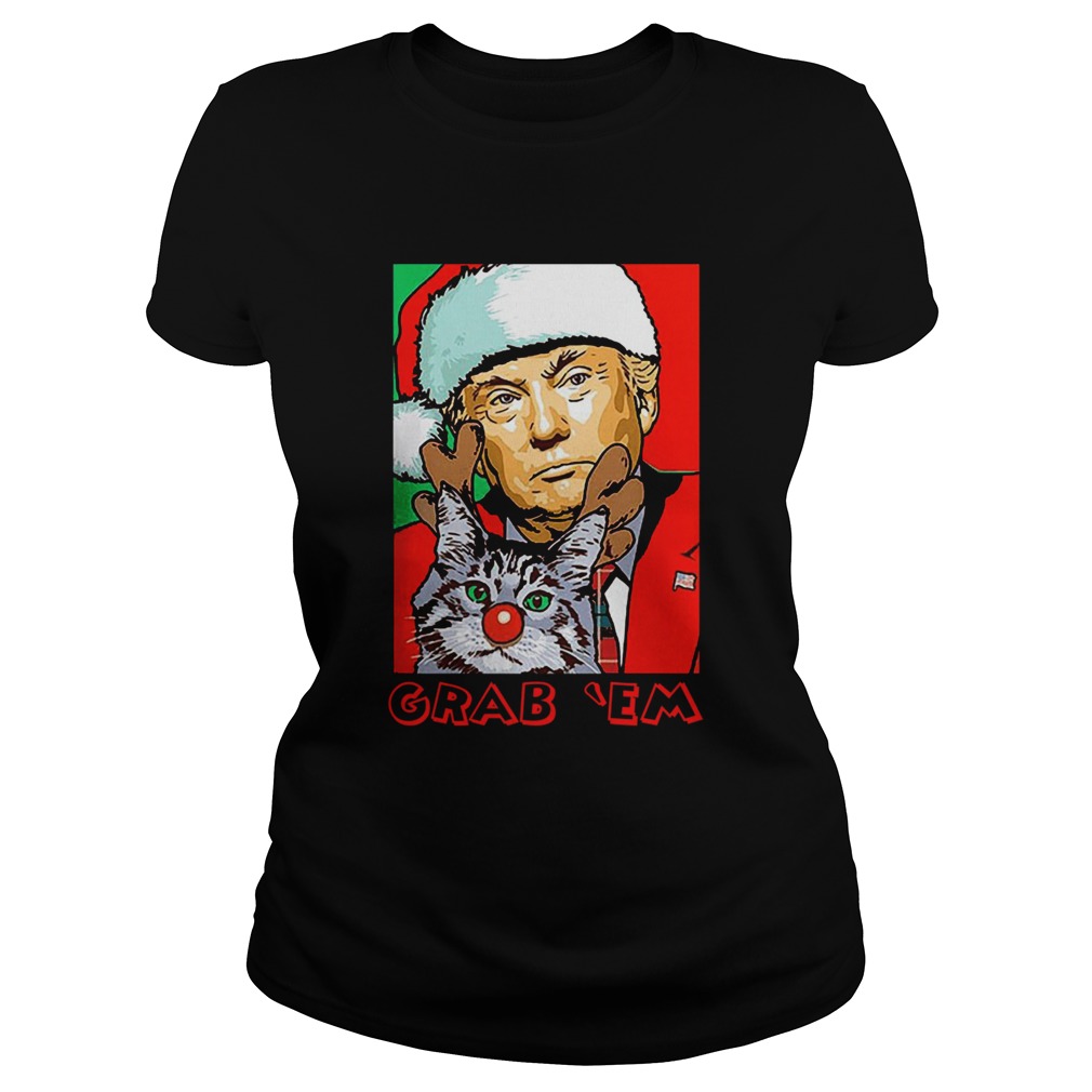 Grab Em Trump Catmas Classic Ladies