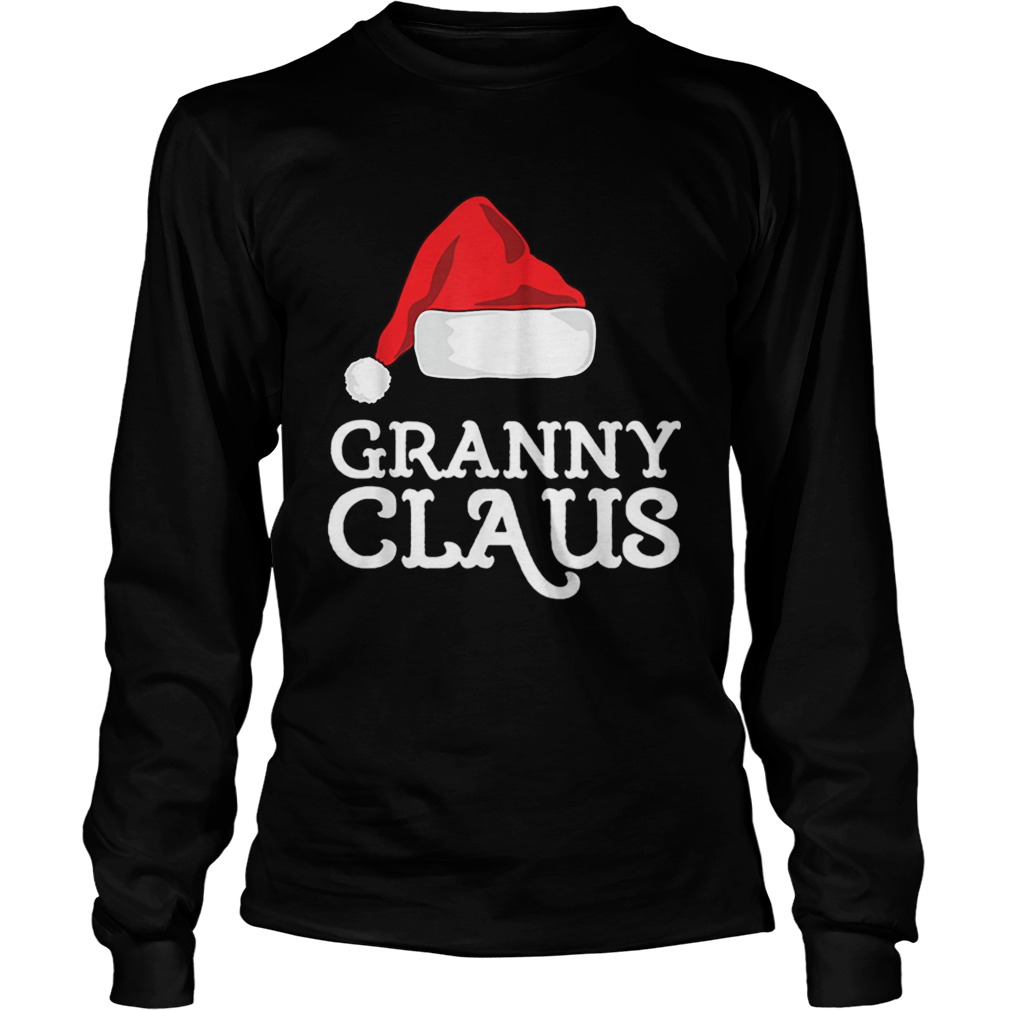 Granny Claus Christmas Family Matching Pajama Hat LongSleeve