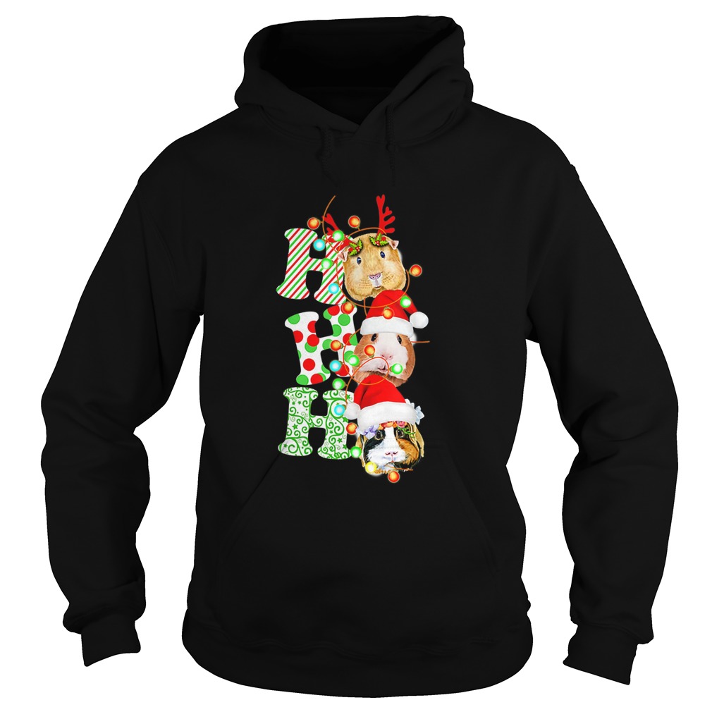 Guinea Pig Ho Ho Ho Christmas Hoodie