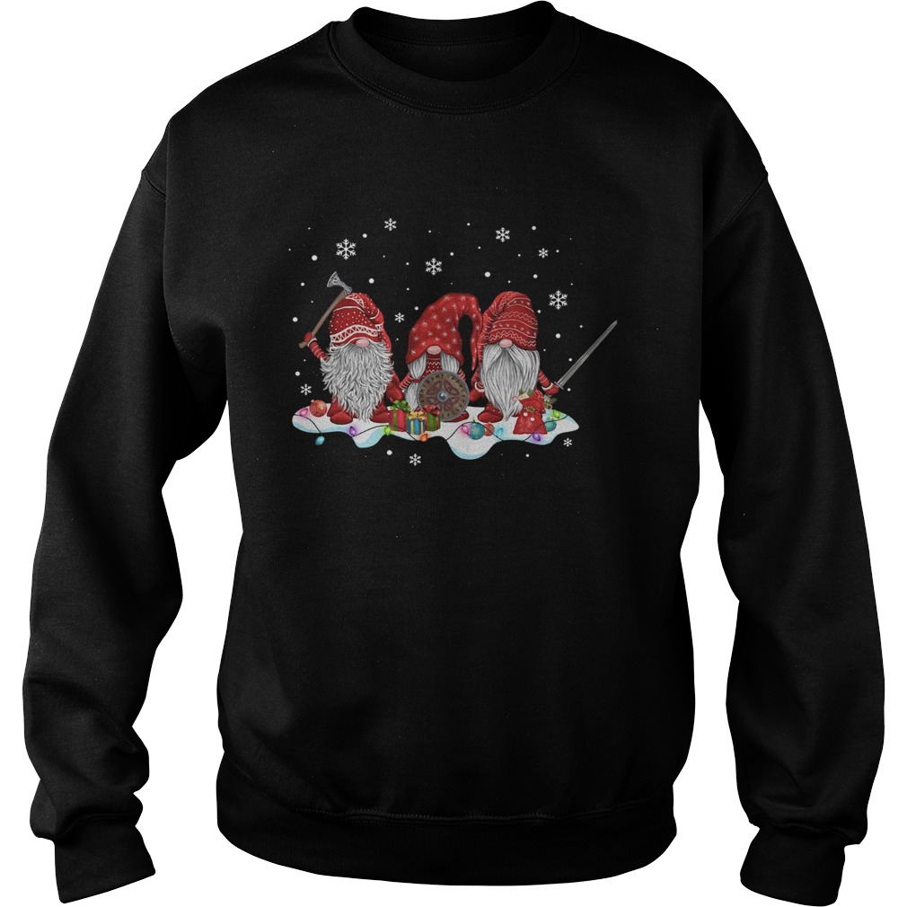 Hanging With Red Gnomies Viking Sweatshirt