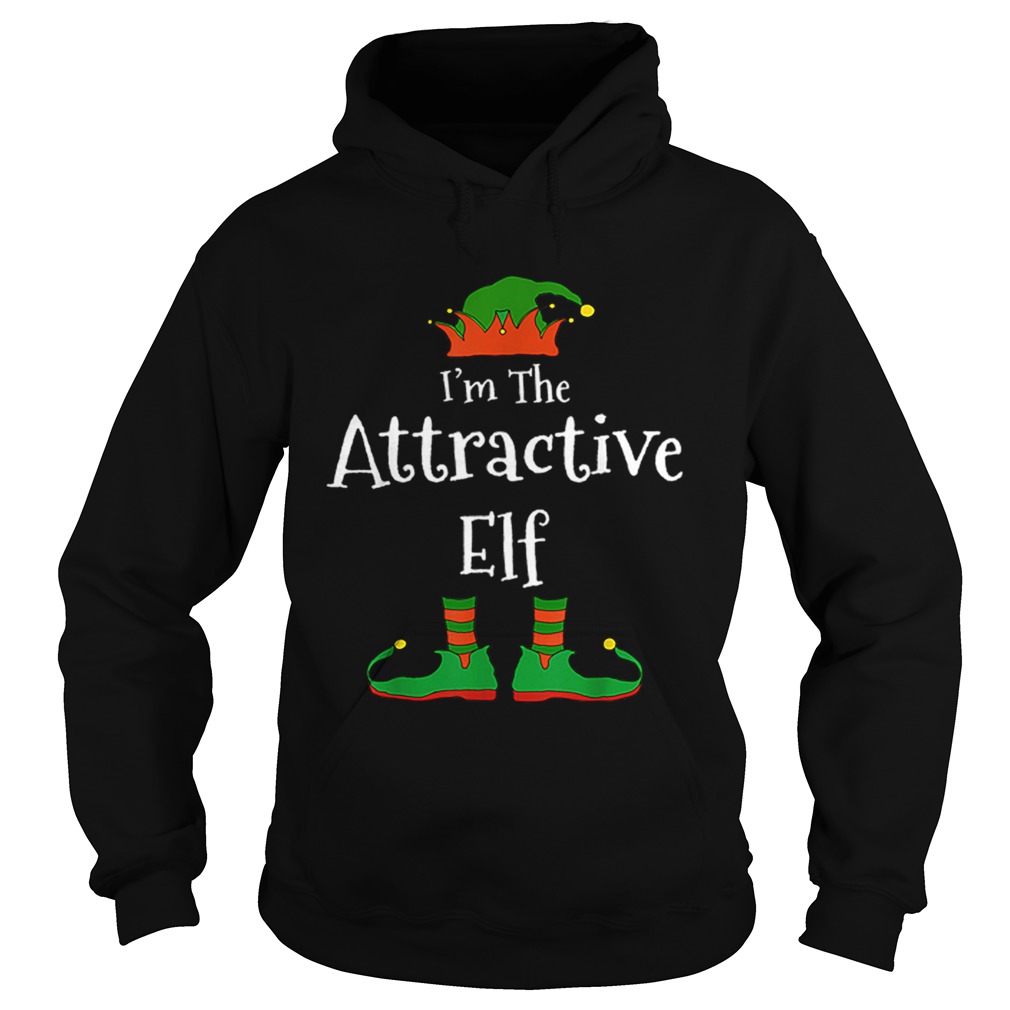 Im The Attractive Elf Family Matching Hoodie