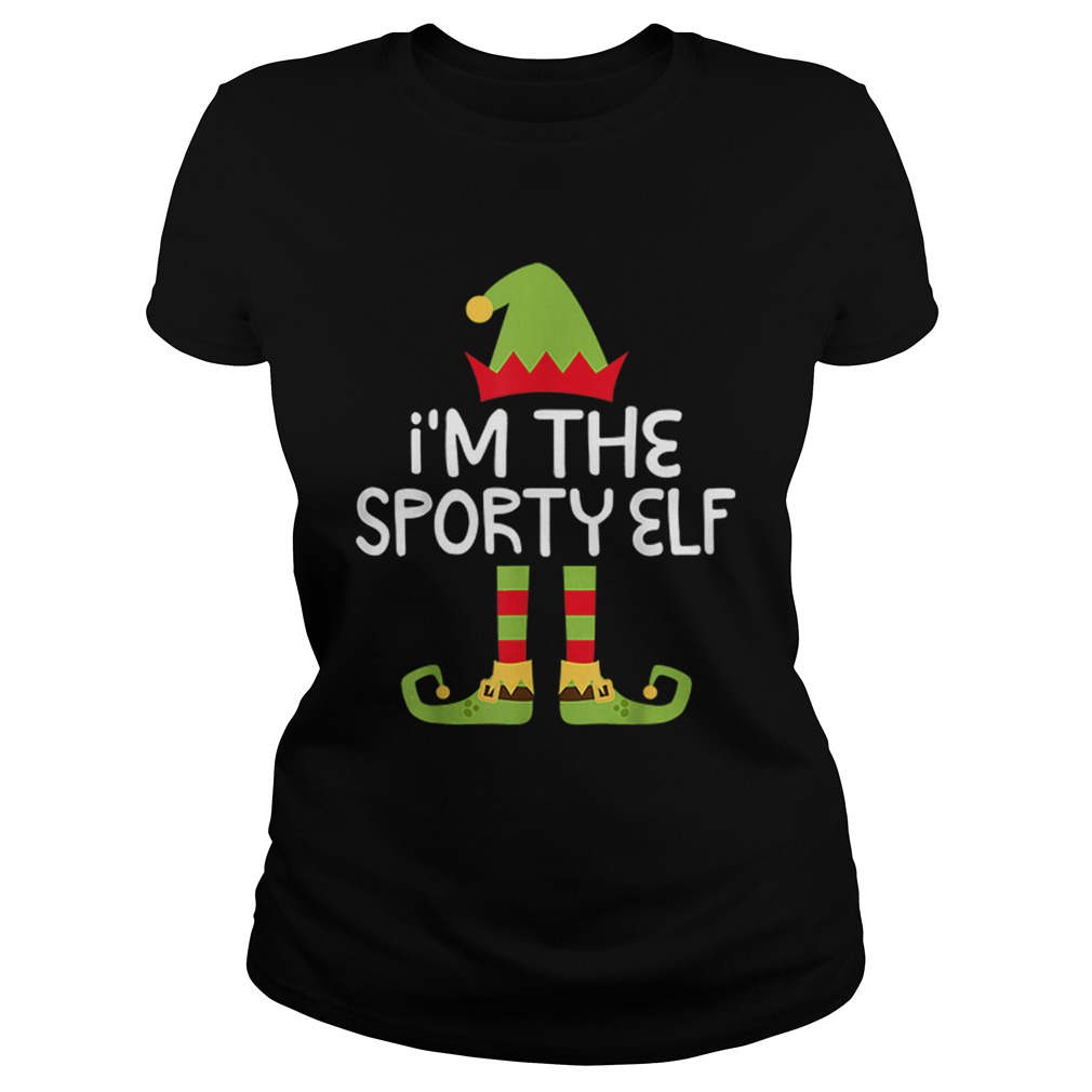 Im The Sporty Elf Matching Christmas Costume Classic Ladies