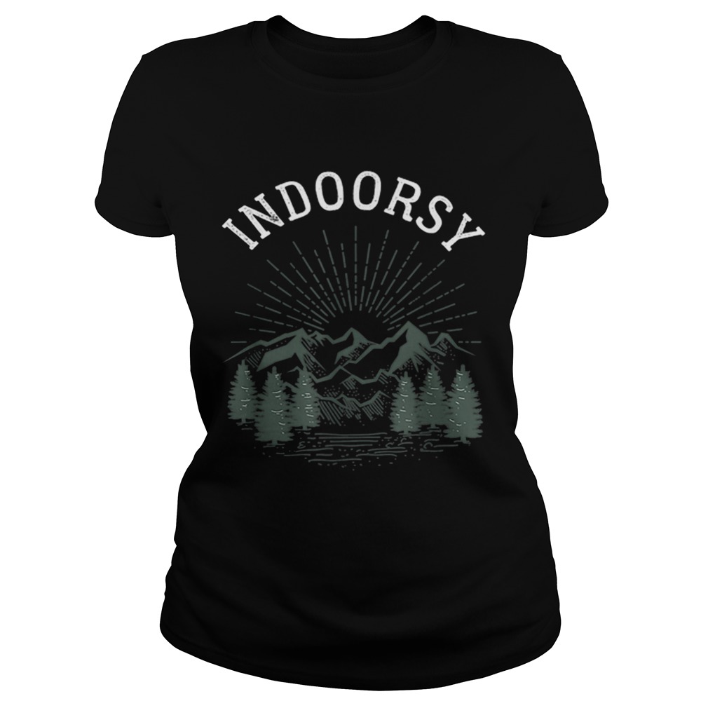 Indoorsy Men Women Ironic Christmas Classic Ladies