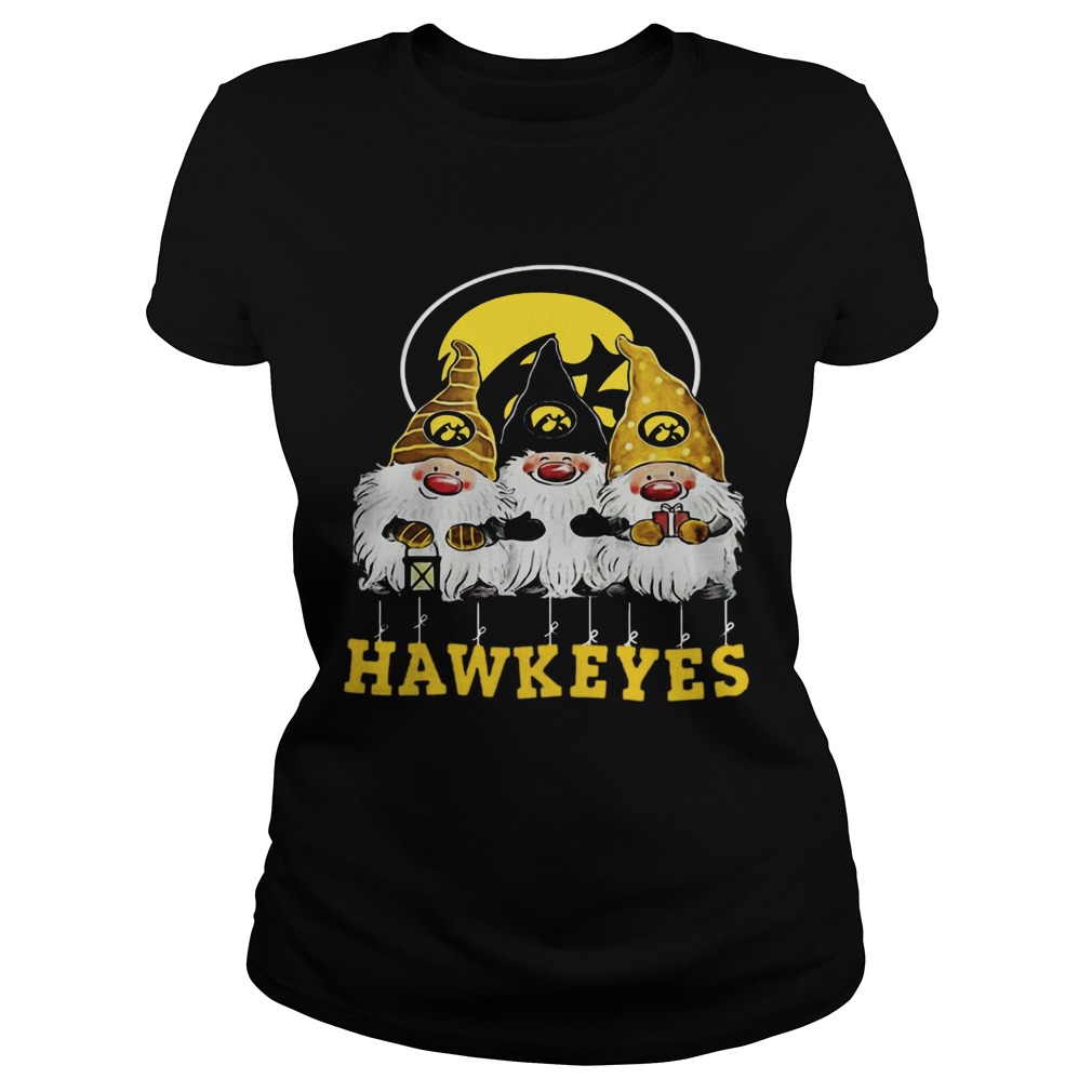 Iowa Hawkeyes Santa Chibi Christmas Classic Ladies