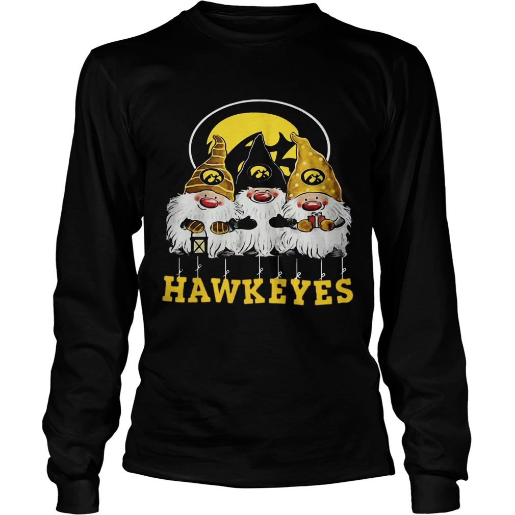 Iowa Hawkeyes Santa Chibi Christmas LongSleeve