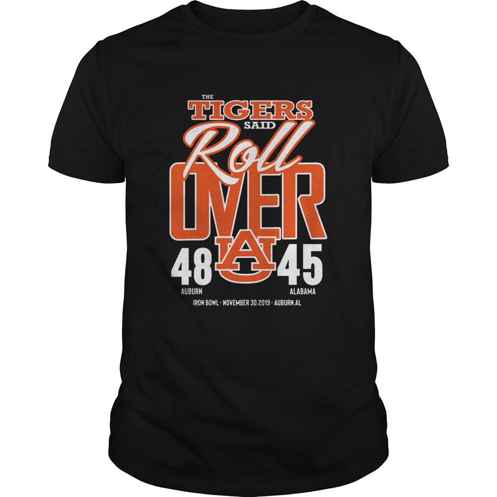 Iron Bowl 2019 Champions Auburn 48 Alabama 45 shirt