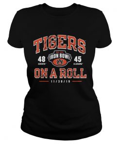 Iron Bowl Auburn Tigers vs Alabama Crimson Tide On the Roll 2019 Football Score  Classic Ladies