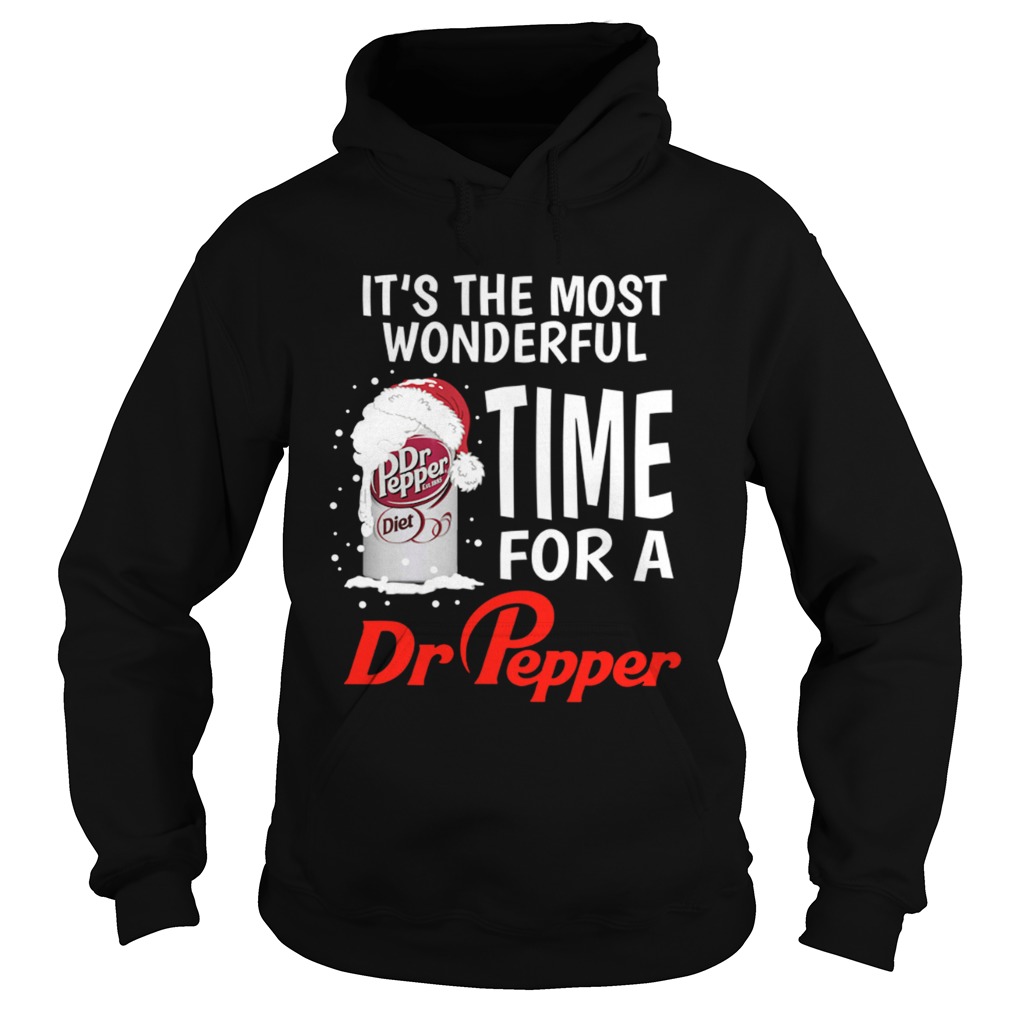 Its the most wonderful time for a Dr Pepper Christmas Hoodie