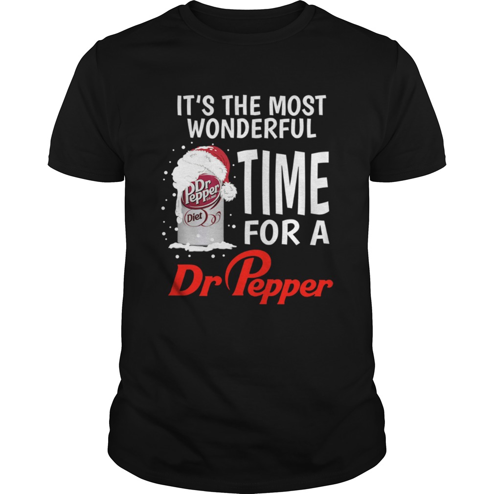 Its the most wonderful time for a Dr Pepper Christmas shirt