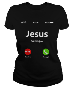 Jesus Is Calling Christian Christmas Gift Xmas  Classic Ladies