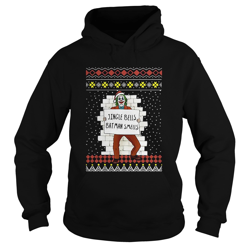 Joker Jingle Bells Batman Smells Ugly Christmas Hoodie