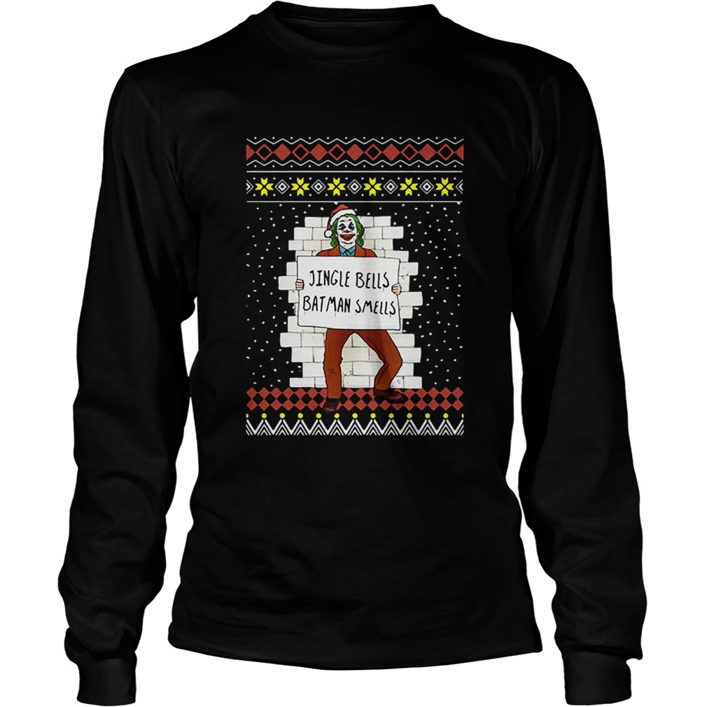 Joker Jingle Bells Batman Smells Ugly Christmas LongSleeve