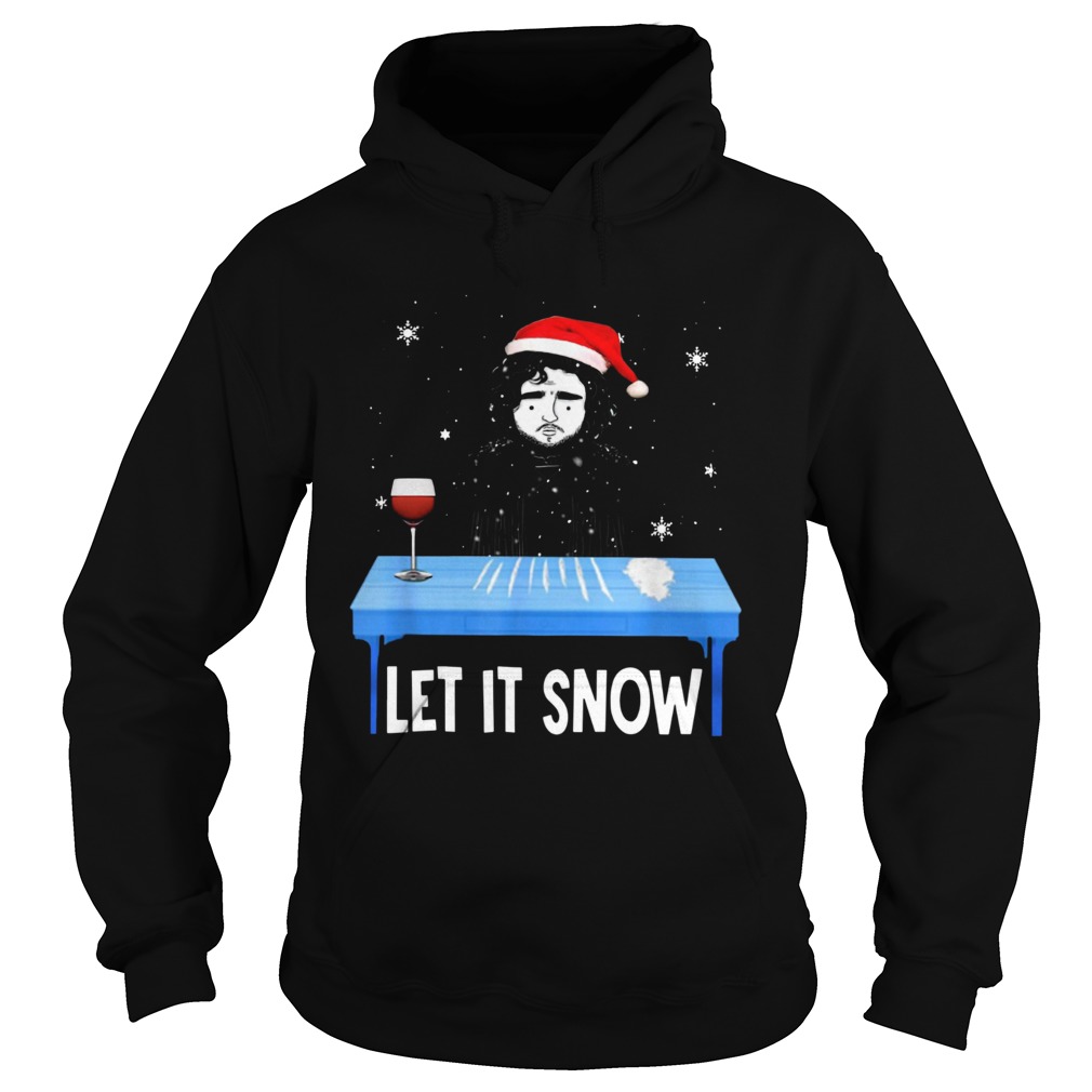 Jon Snow Let It Snow Christmas Hoodie