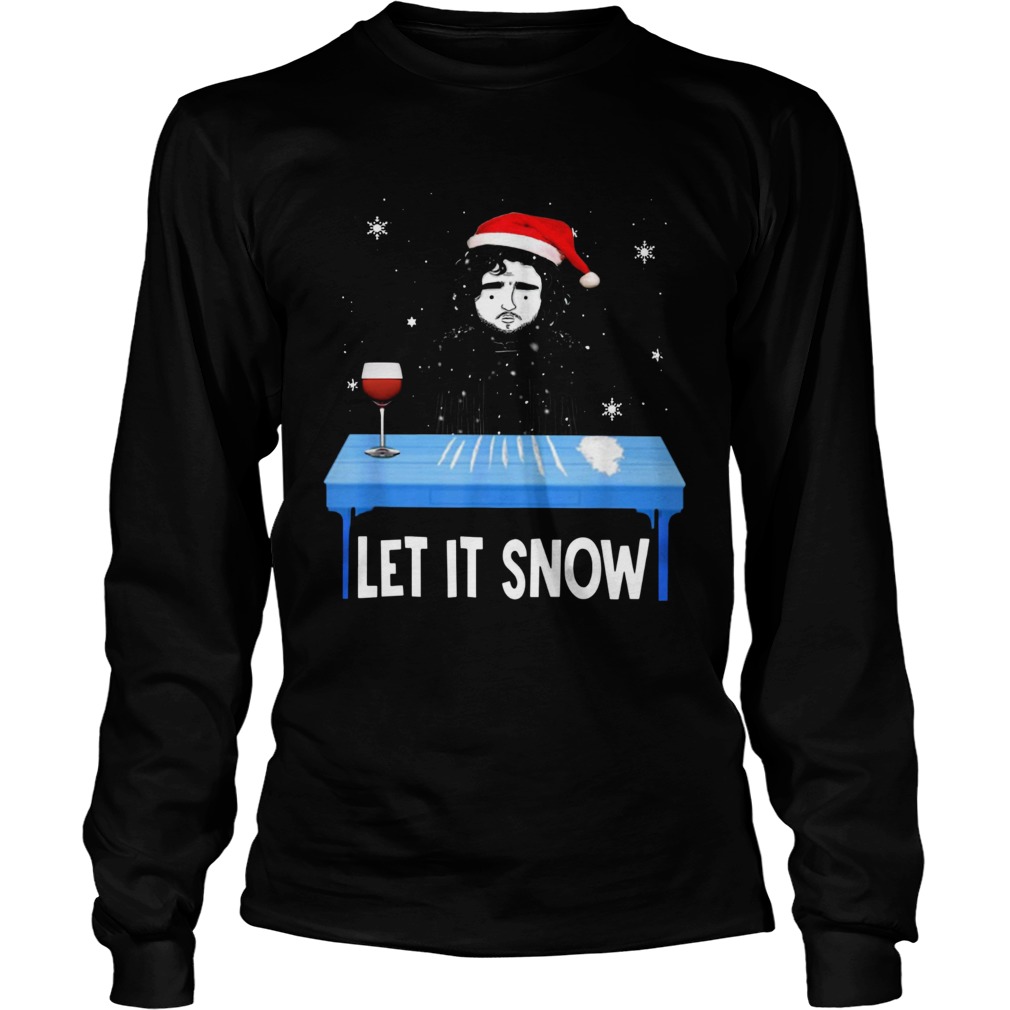 Jon Snow Let It Snow Christmas LongSleeve