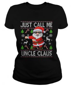 Just Call Me Uncle Santa Claus Flossing Xmas  Classic Ladies