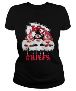 Kansas City Chiefs Santa Chibi Christmas  Classic Ladies