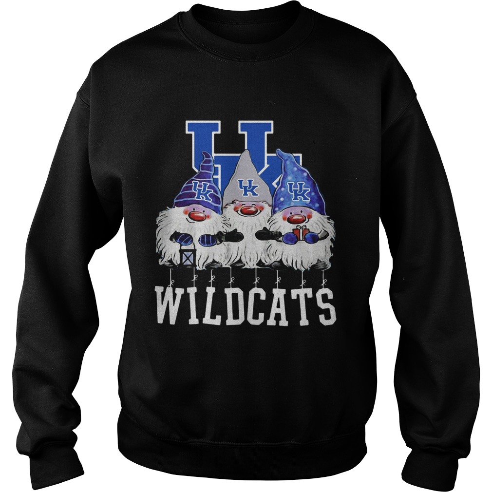 Kentucky Wildcats Santa Chibi Christmas Sweatshirt